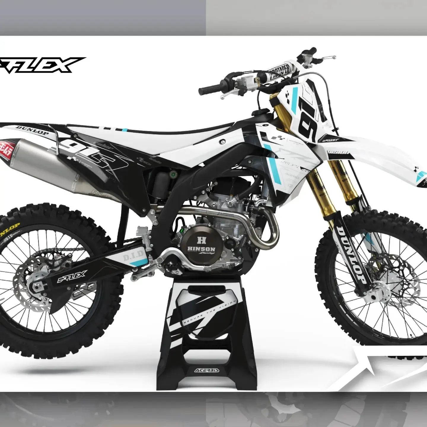 FLEX Racing - The Kawasaki 'Vision' Kit features a hidden...