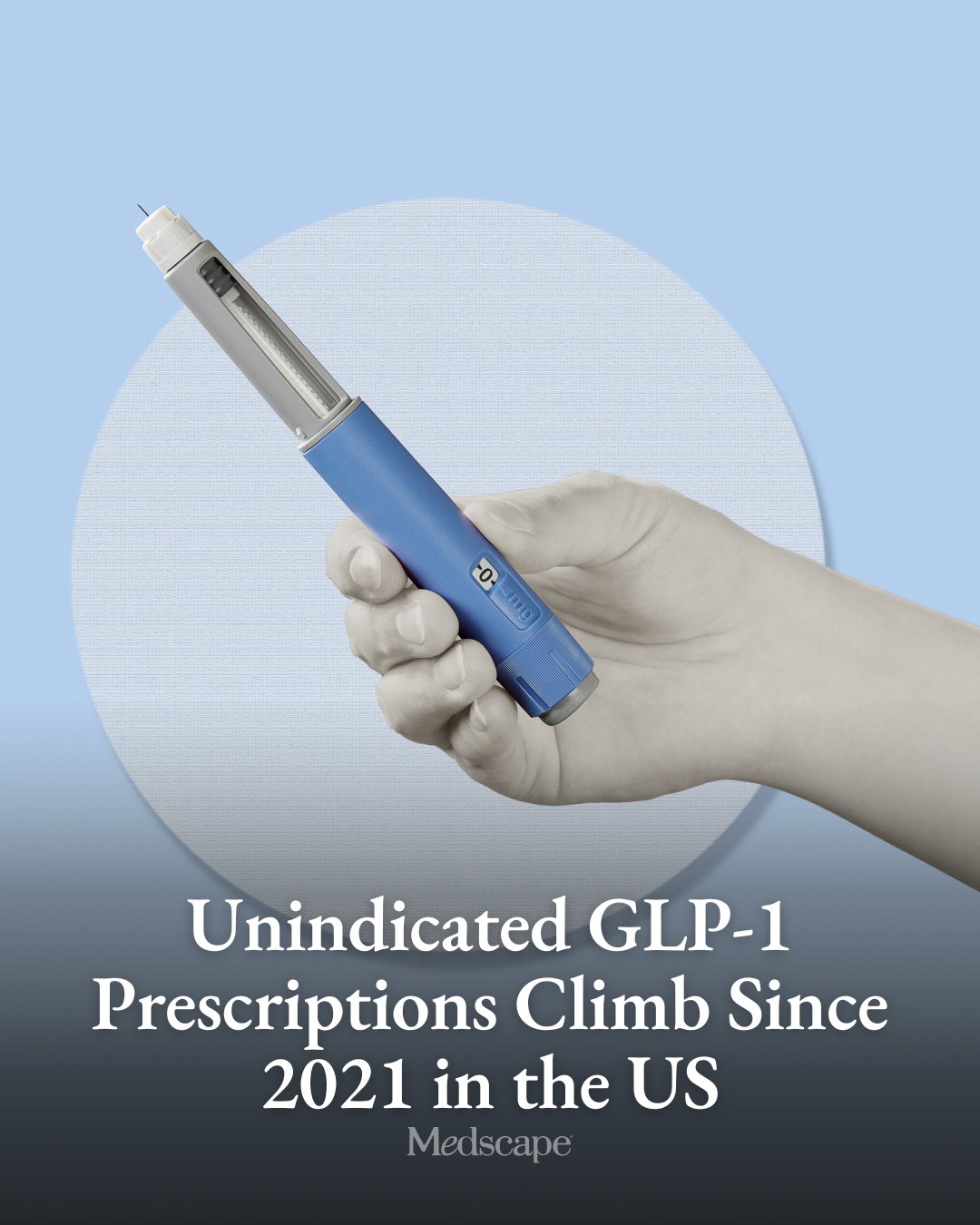More than 6 million patients in the US initiated GLP-1 use between 2021 and 2025. The proportion of prescriptions without documented clinical indications rose steadily over that time, reaching roughly 0.74% by