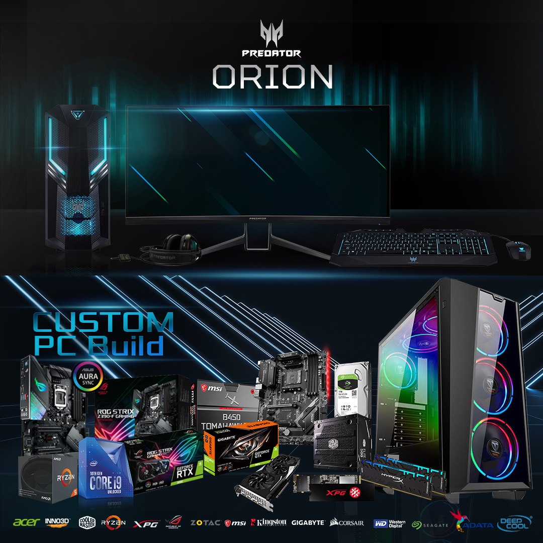 UniPC - Pre-built or Custom your own Gaming PC. Pick a pattern that ...