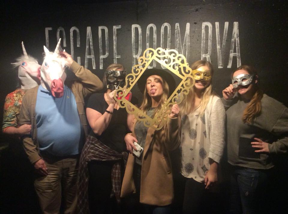 Escape Room RVA - Our new unicorn head props may be our...