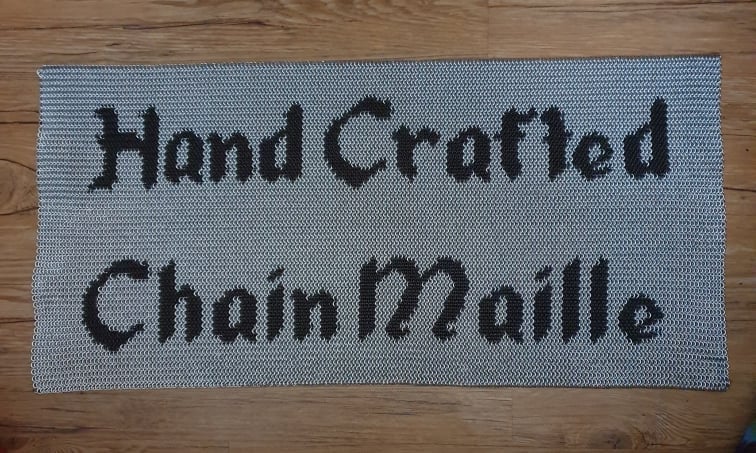 Chainmail Joe - Check out this Chainmail inlay made by... | Facebook