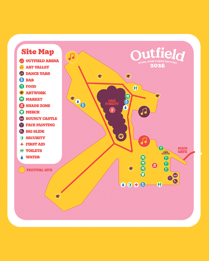 Know your way into and around Outfield... - Outfield Festival | Facebook