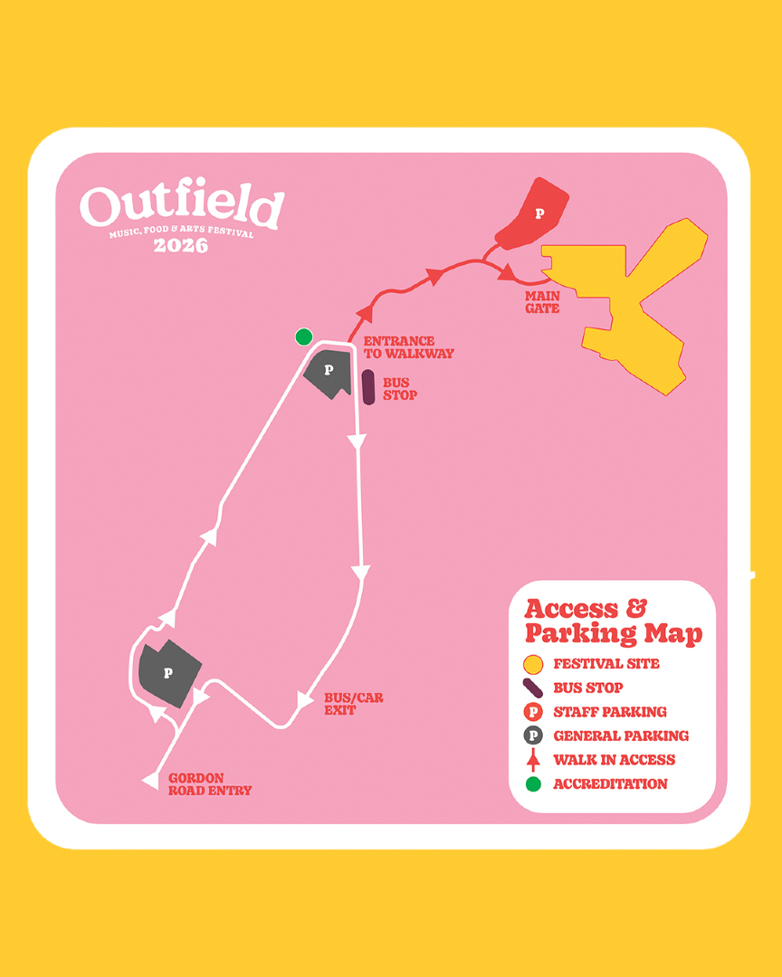 Know your way into and around Outfield... - Outfield Festival | Facebook