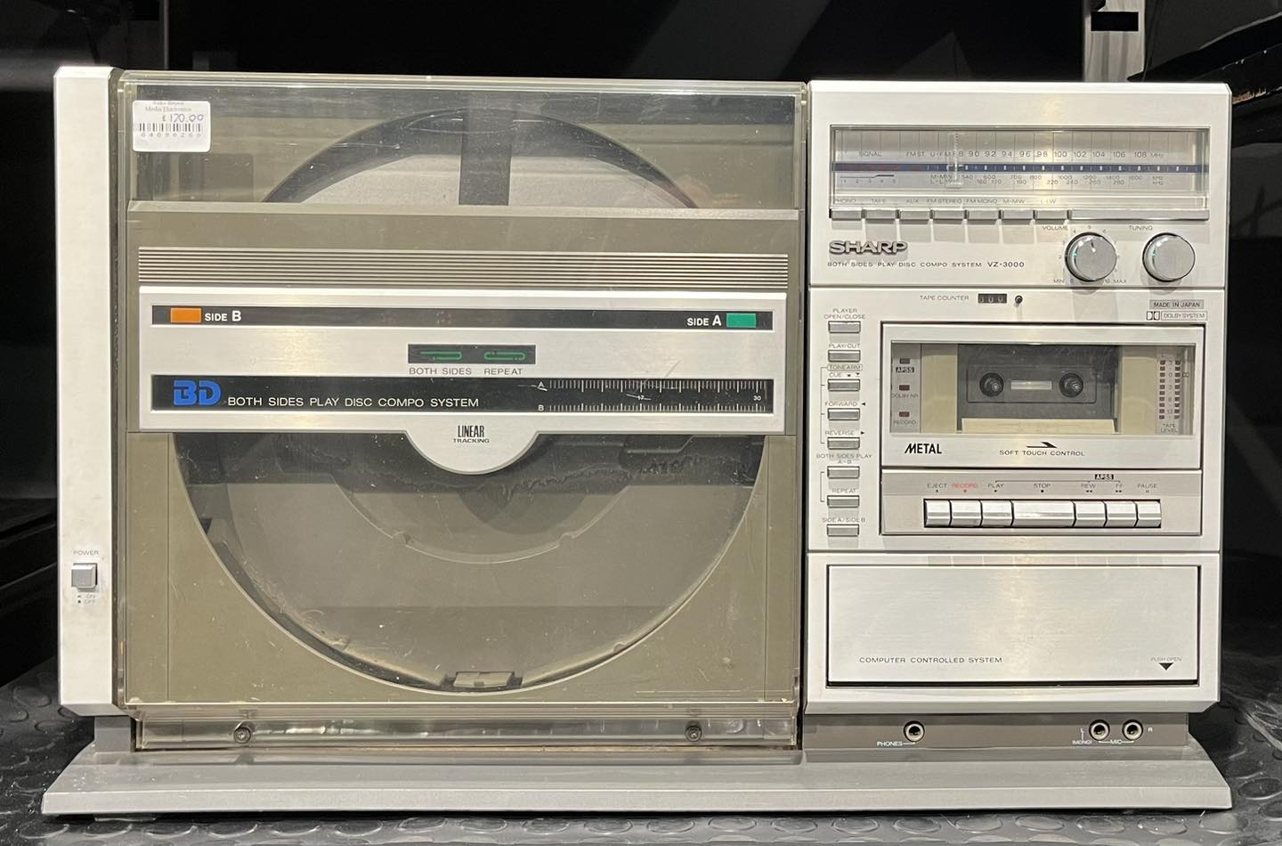 Sharp VZ-3000 stereo system. This unique 