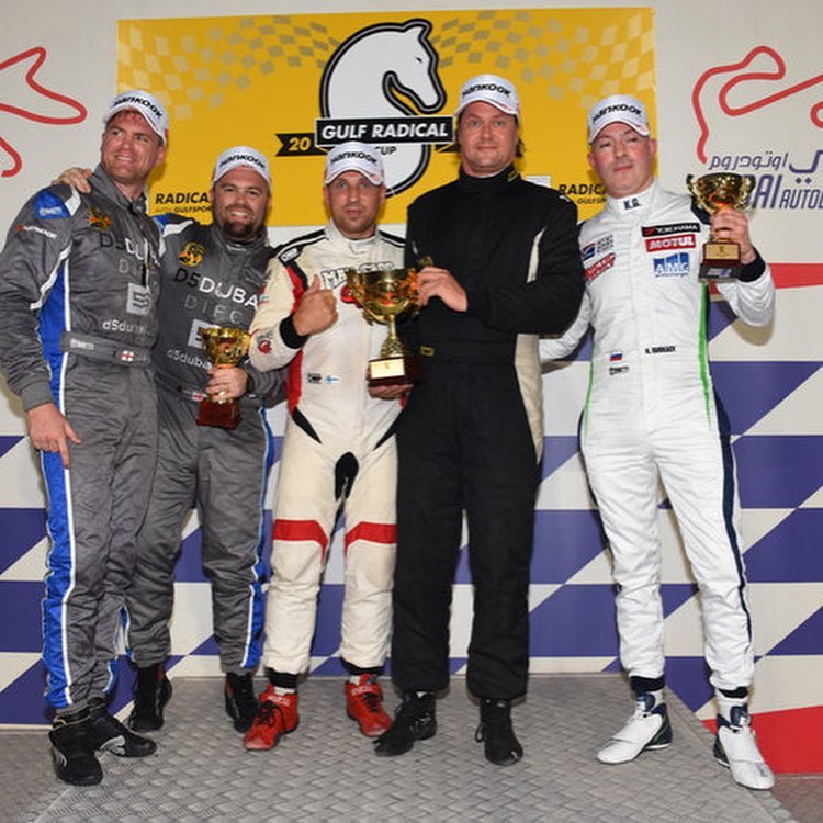 Back to the top step for Finish drivers... - GulfSport Racing