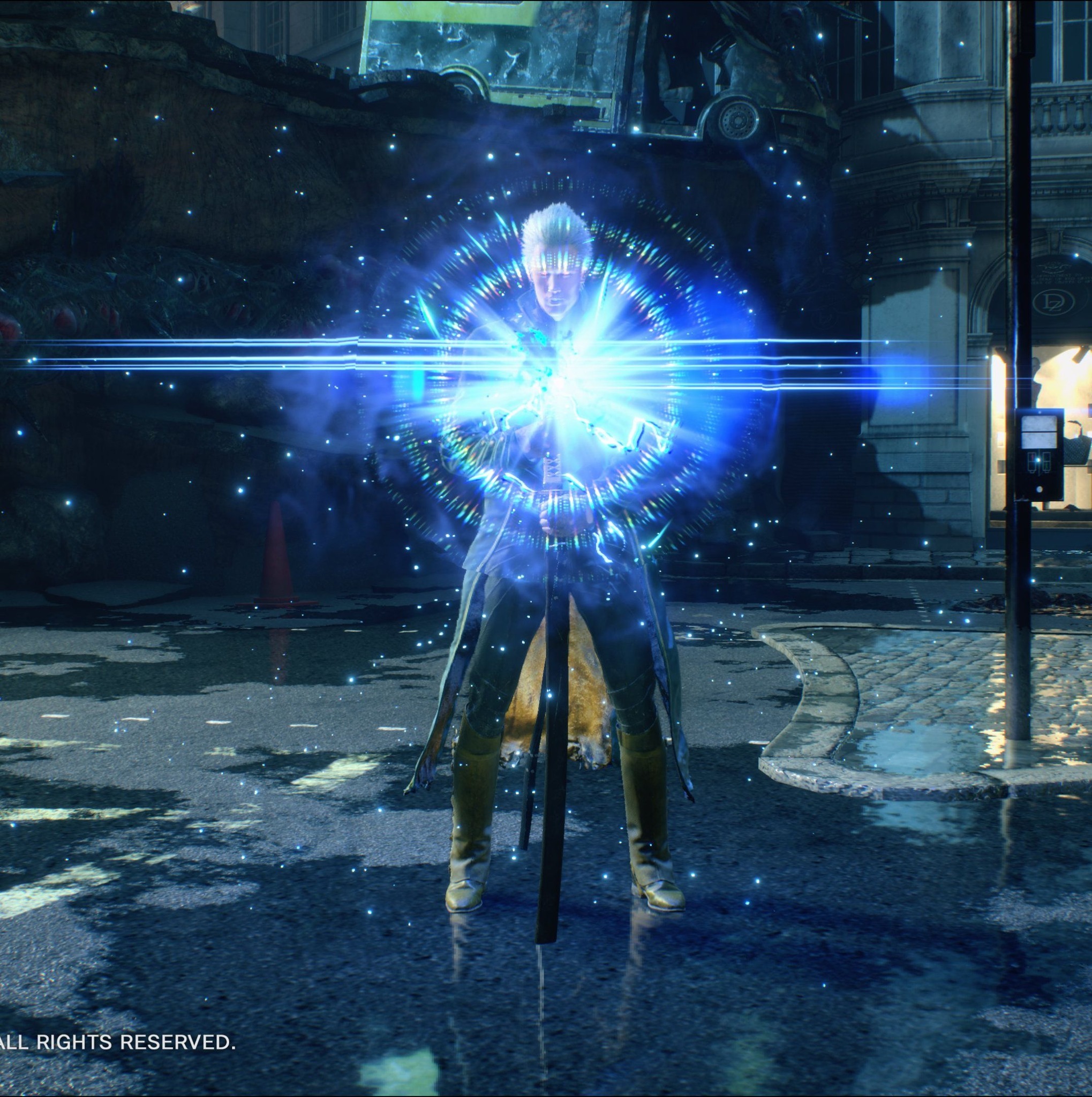 Devil May Cry 4 Special Edition Dante Boss Fight Nero/Dante human ...