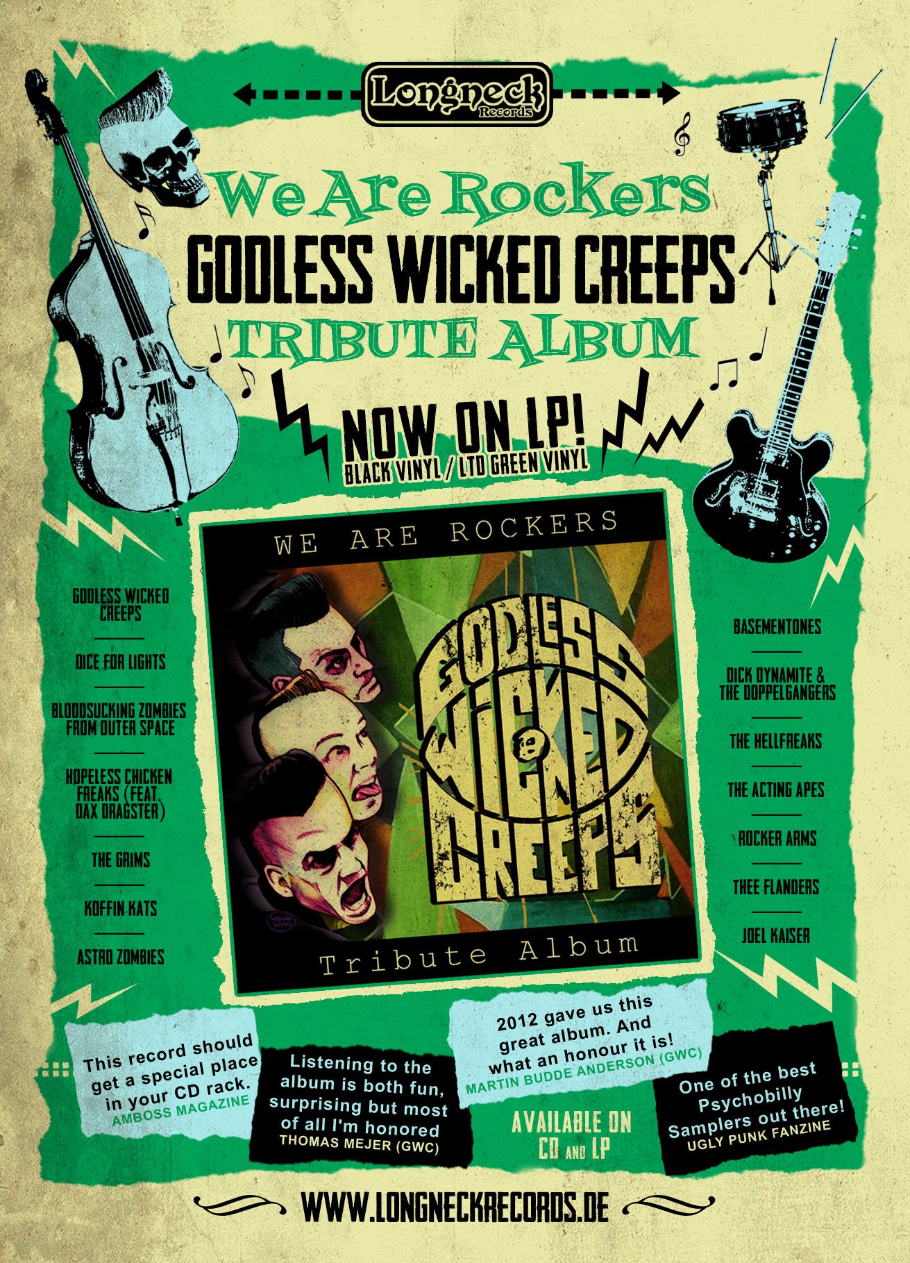 A Tribute To Godless Wicked Creeps - We Are Rockers (@gwctribute