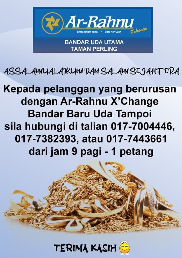 Ar Rahnu Xchange Bandar Uda Utama Taman Perling Facebook