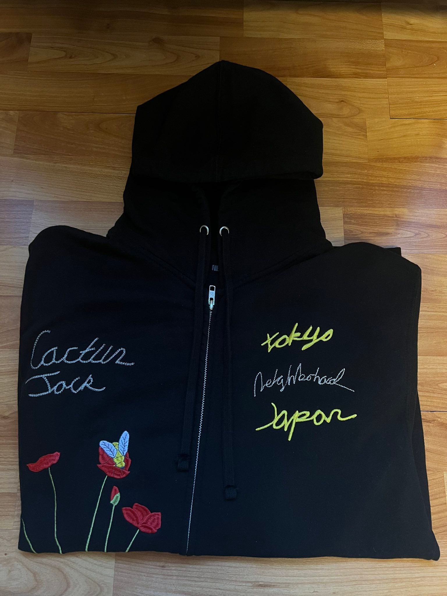 Cactus Jack x Neighborhood zip-up hoodie for sale