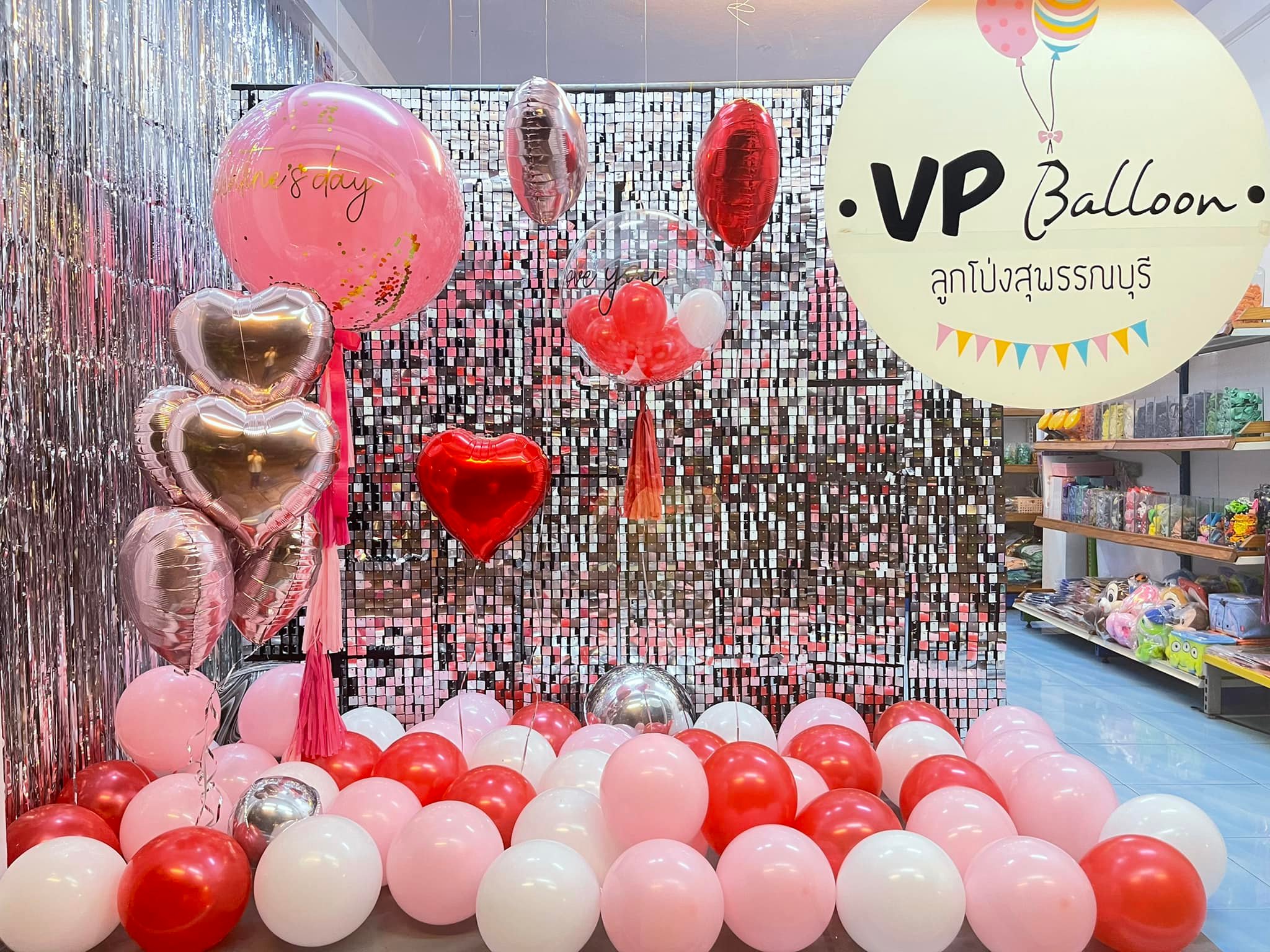 ️‍🔥จัดร้านต้อนรับเดือนกุมภาพันธ์... - VPลูกโป่งสุพรรณบุรี