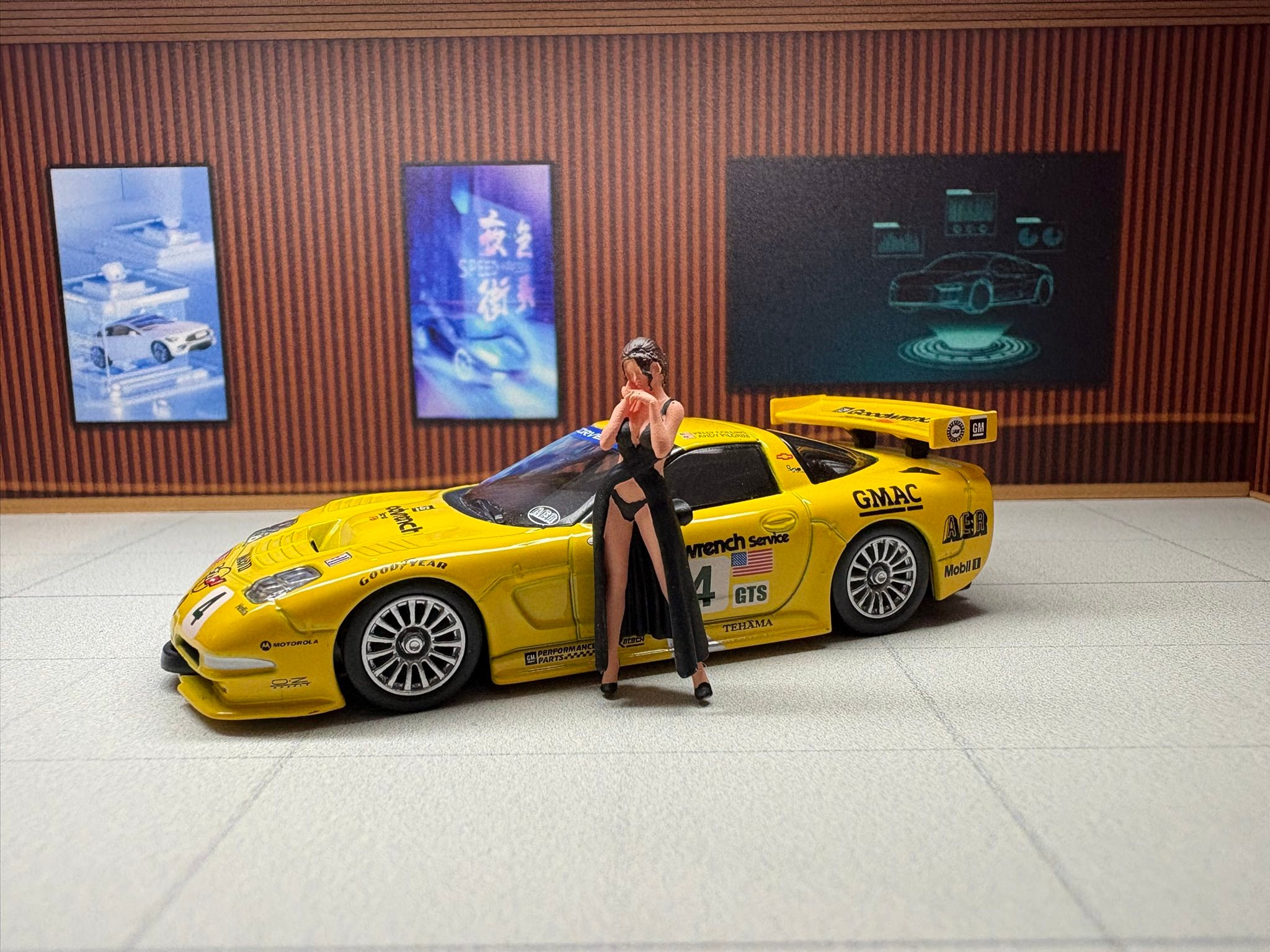 Favorite Corvette C5-R model by Kyosho