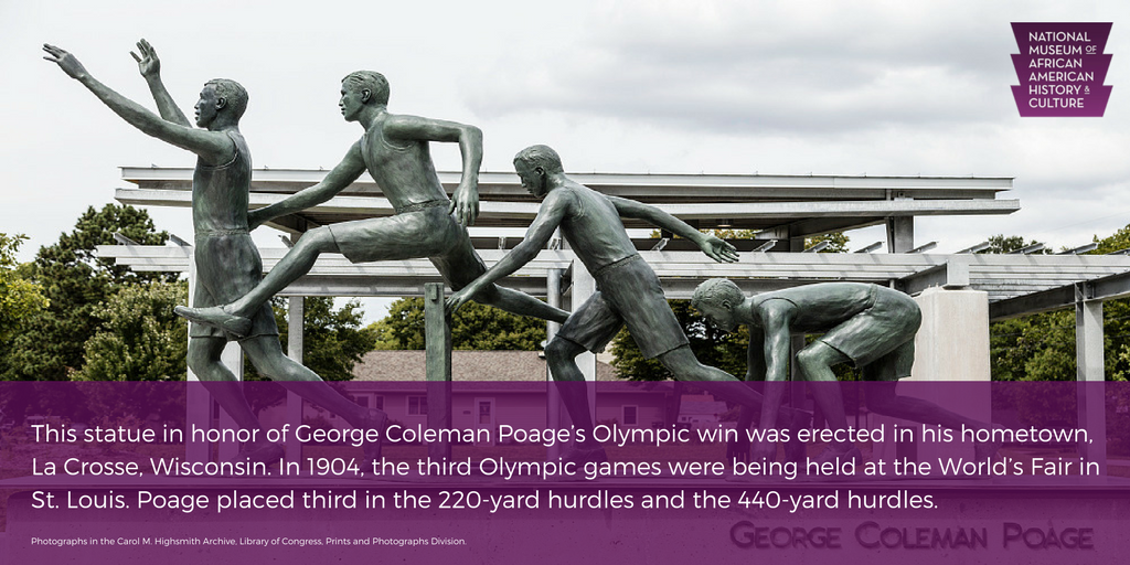 On this day in 1904, George Poage became the first African-American to ...
