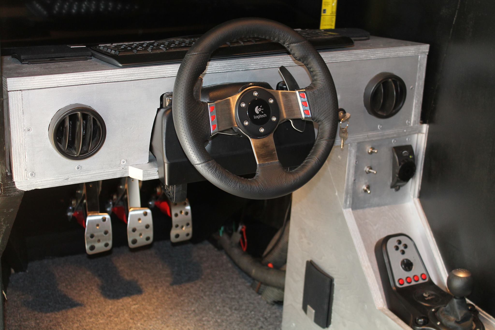 Tilnic Sims - Fully Enclosed Racing Simulator