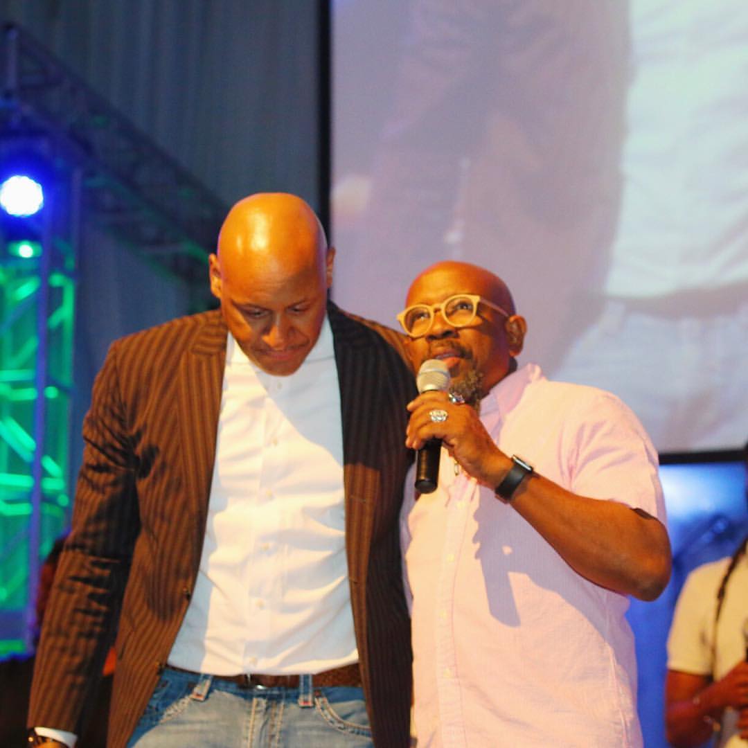 Pastor Rudy Rasmus. - @briancourtneywilson blessed the house at @st ...
