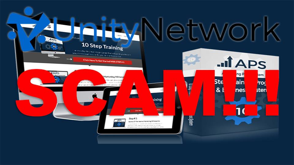 UNITY Network or APS is a BIG SCAM
