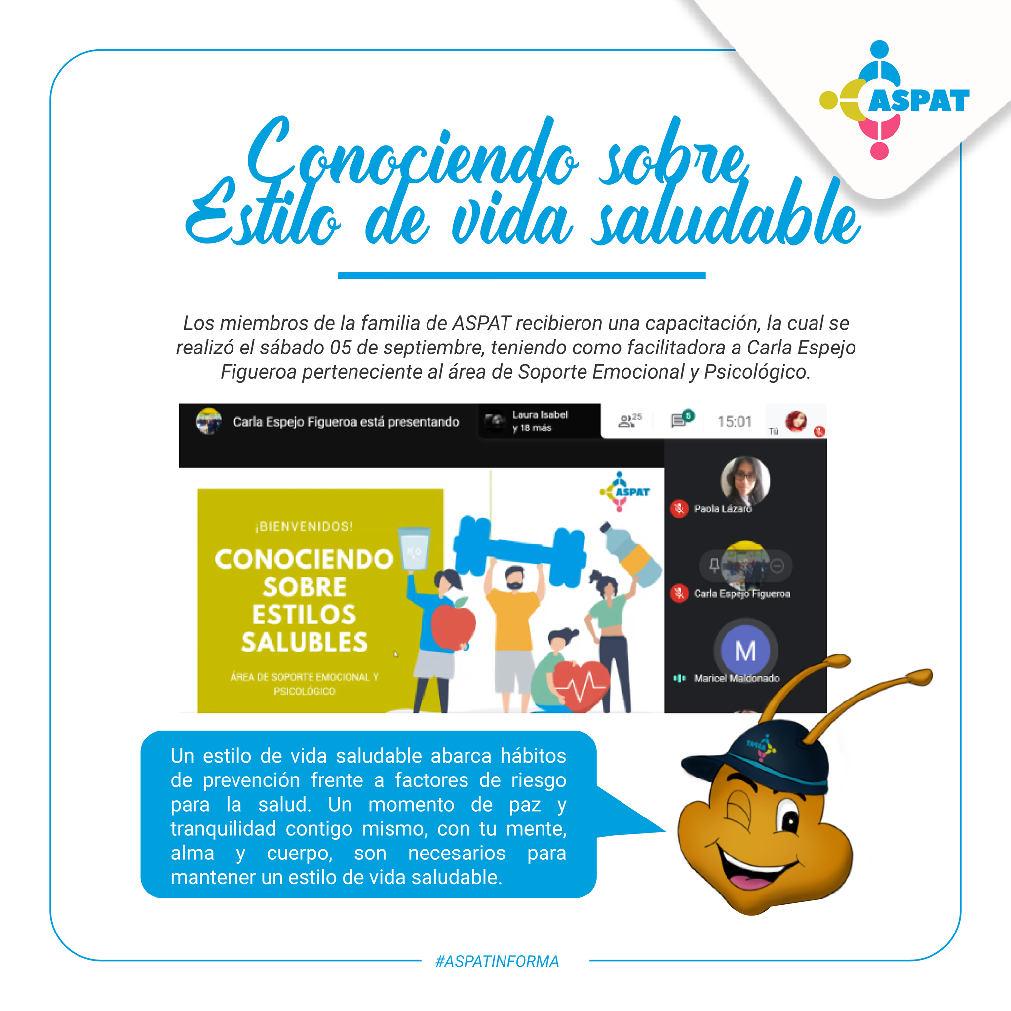 ASPAT Bolivia - #EVENTOS | CONOCIENDO SOBRE ESTILOS DE... | Facebook