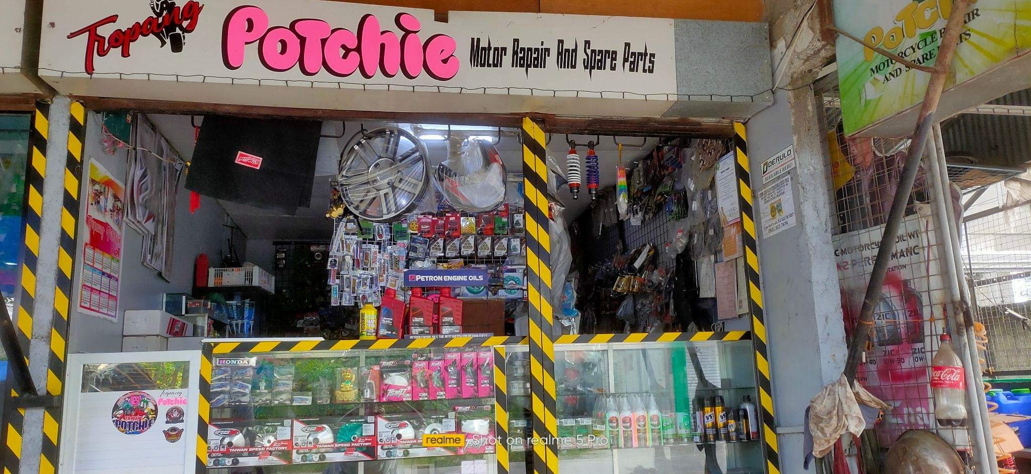 Tropang Potchie motorcycle repair and Accessories | Aliaga
