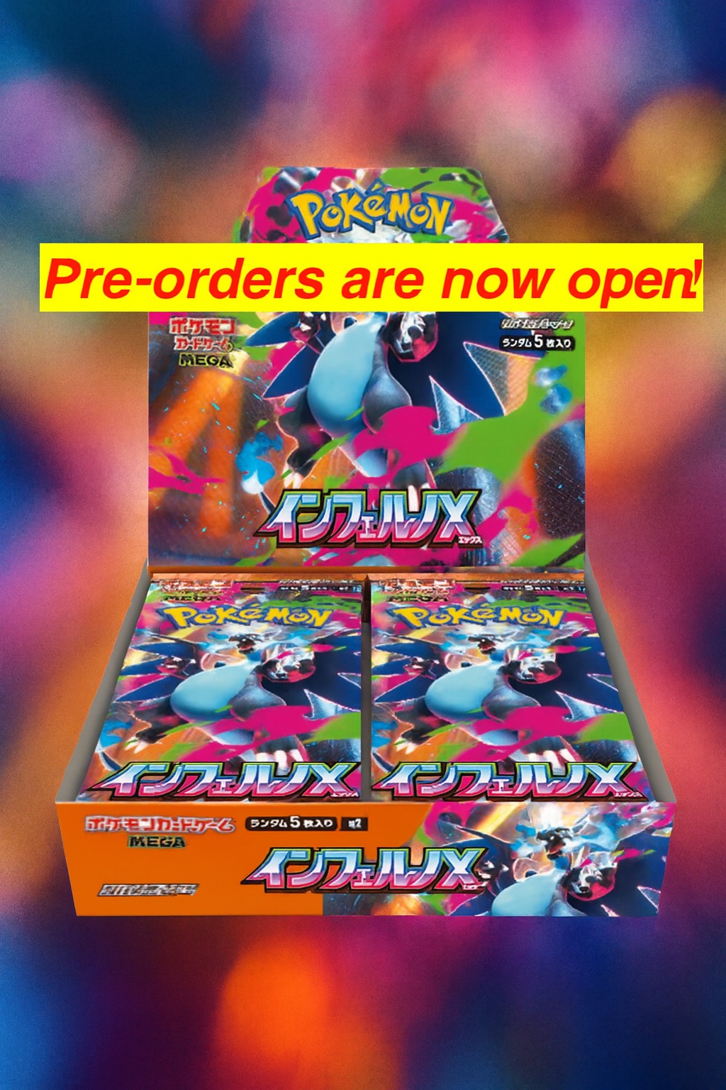 Japanese Inferno X Pokemon box opening experience