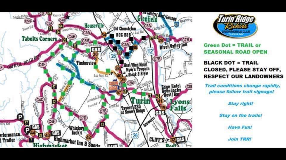 Turin Ridge Riders Snowmobile Club “Highest Club on Tug Hill” added a ...