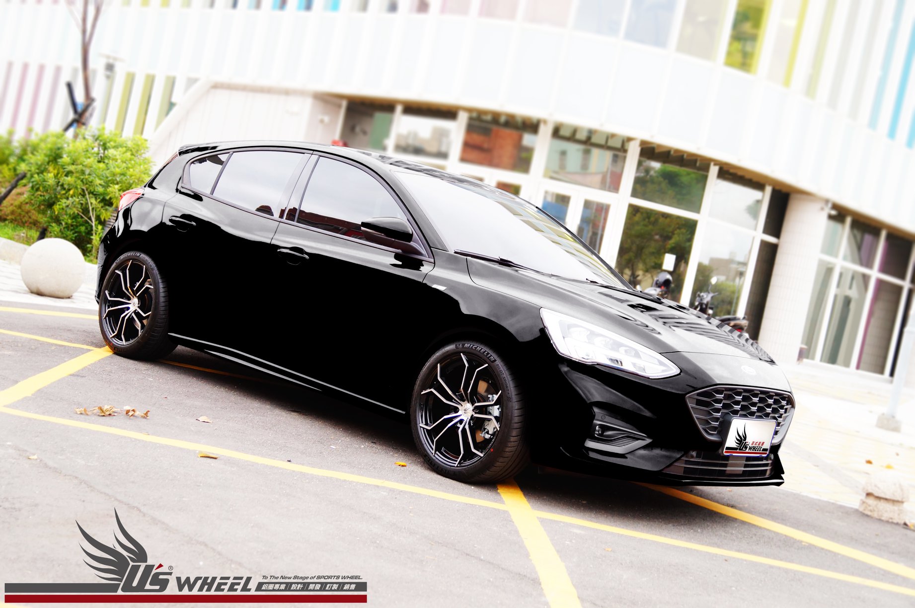 U'S Wheels - [Devil]黑色的MK4裝Devil看起來又更兇了... 18x8.5 5/108...