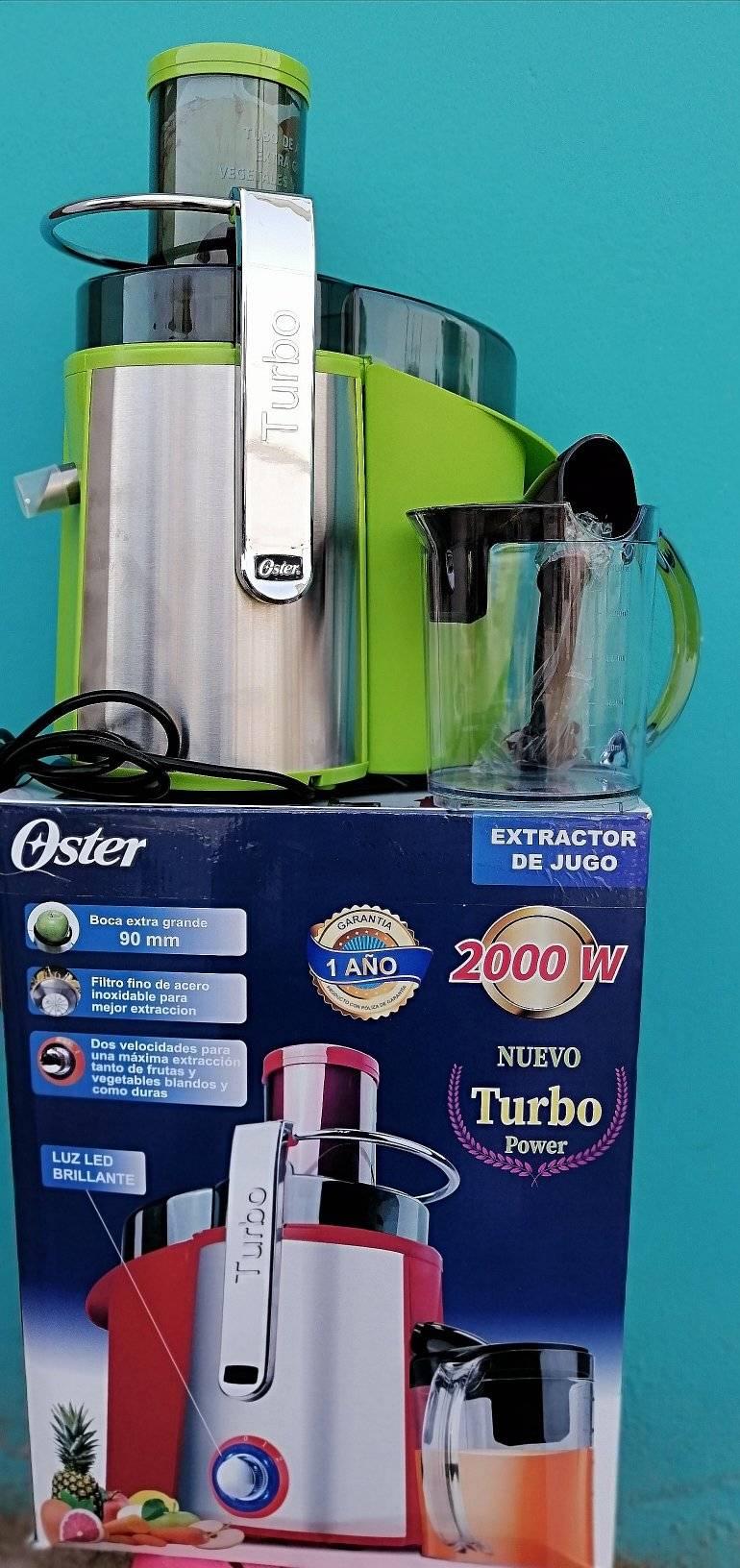Kalesy Carl's - ️ EXTRACTOR OSTER TURBO ️ 2000 WATTS ️ CUCHILLA DE ...