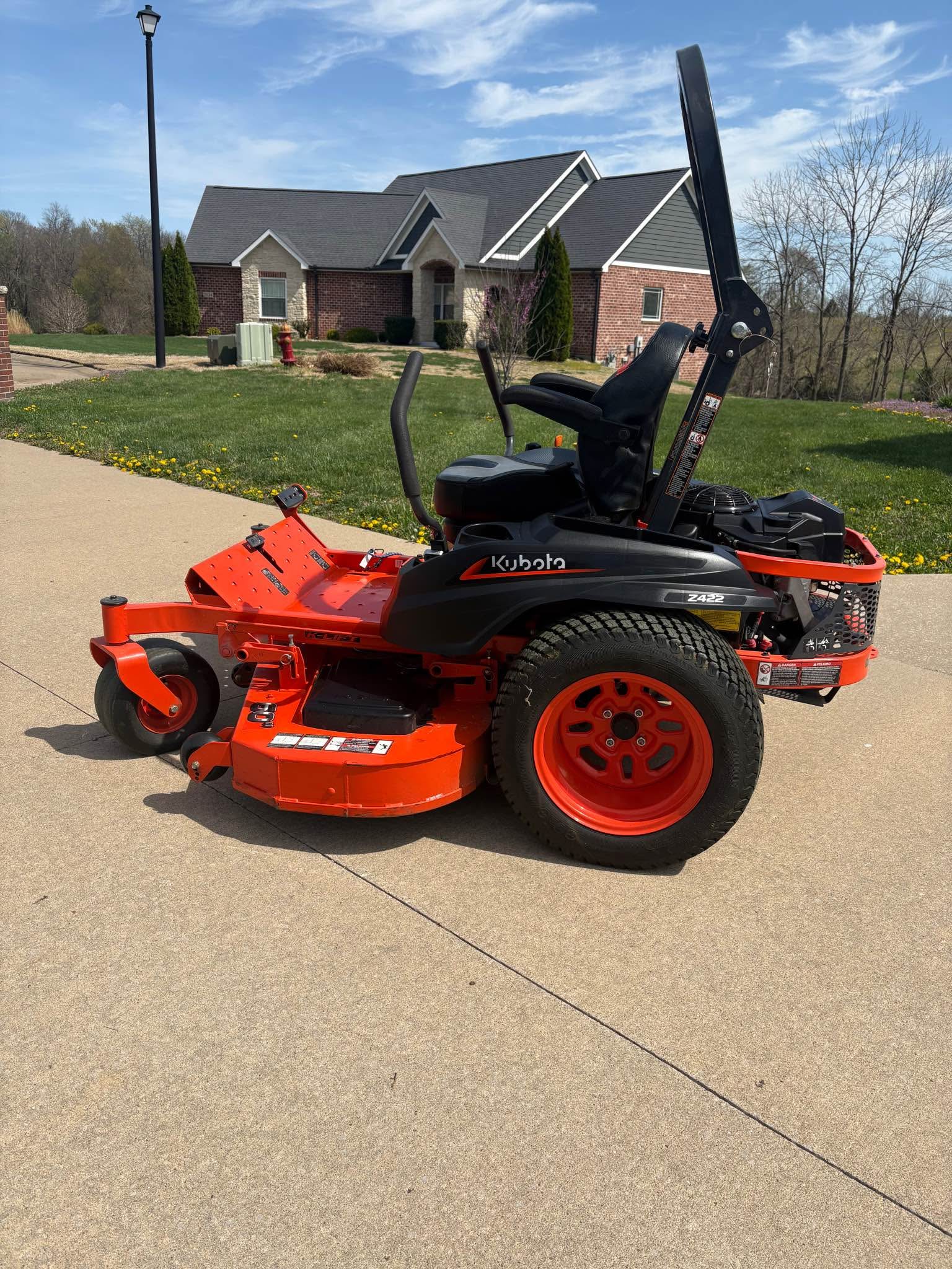 2022 Kubota Z422 Zero Turn Mower with 60” Deck - Powersport Vehicles ...