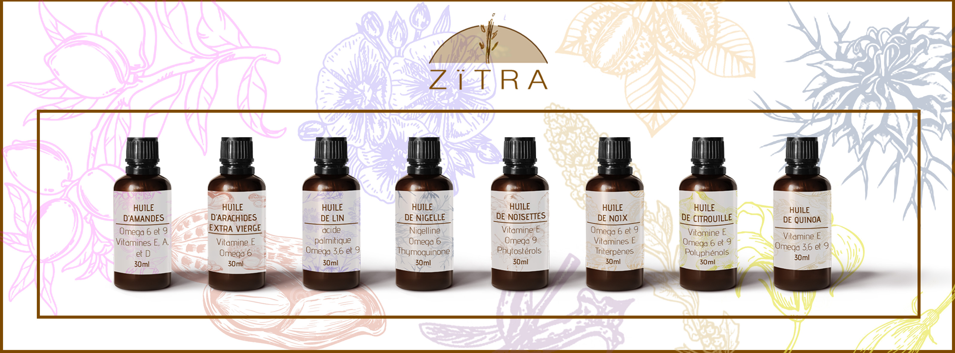 ZITRA huiles essentielles huiles végétales eaux florales