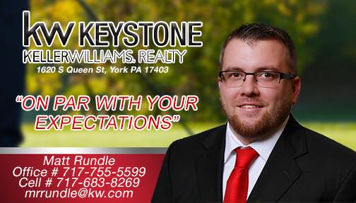 Matt Rundle, Realtor with Keller Williams Keystone Realty | York PA