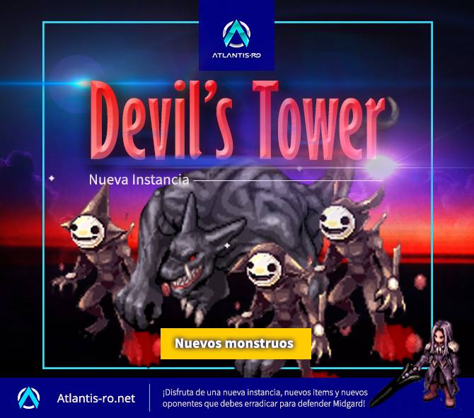 AtlantisRO - 💫 DEVILS TOWER 💫 Es la segunda parte de la... | Facebook