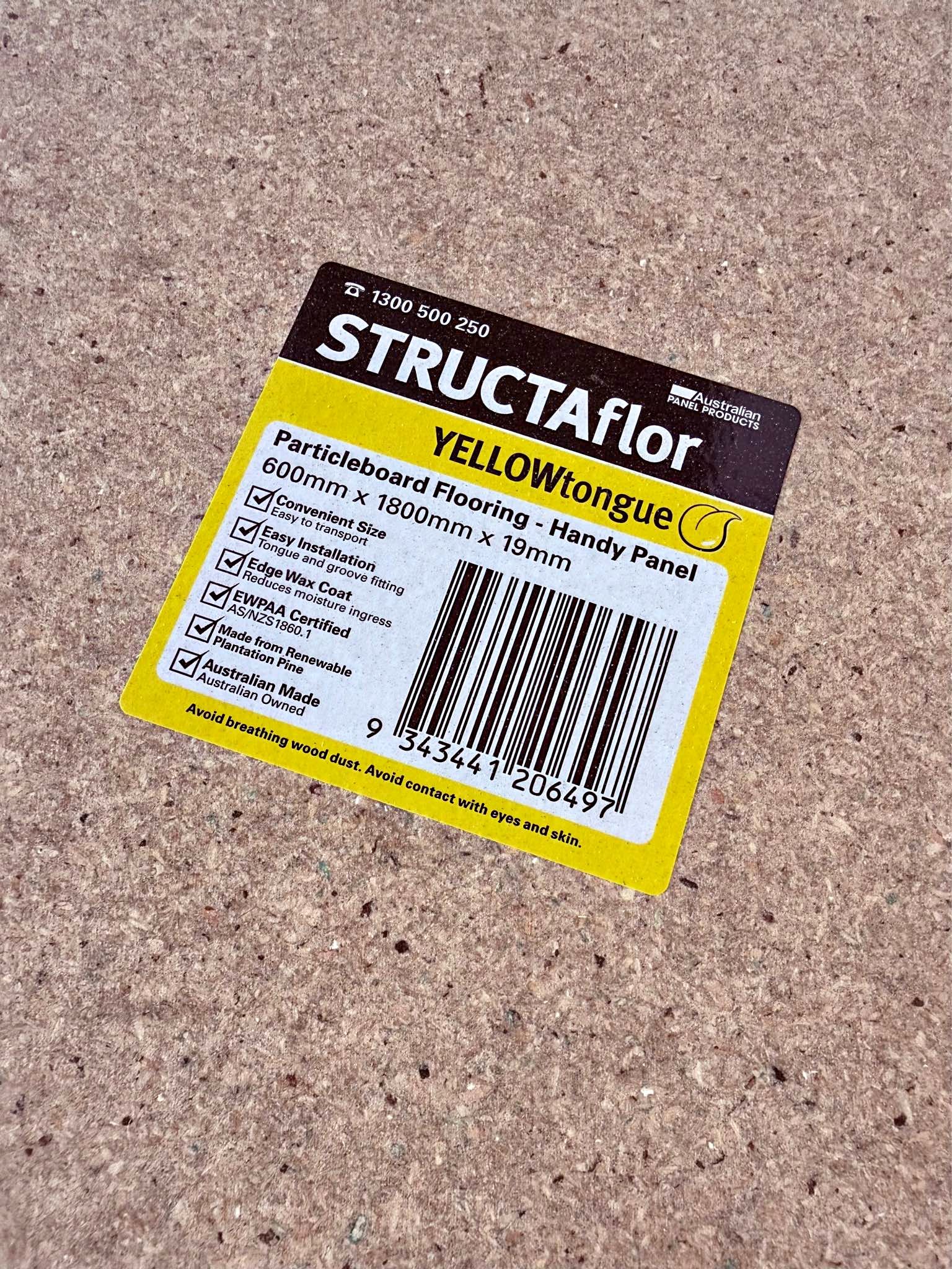 Yellow tongue - STRUCTAflor - 1500mm remaining - Miscellaneous - Sydney ...