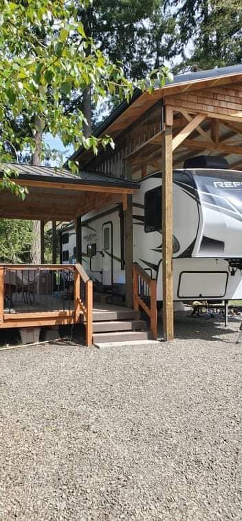 We custom built an area to... - Applegate Construction
