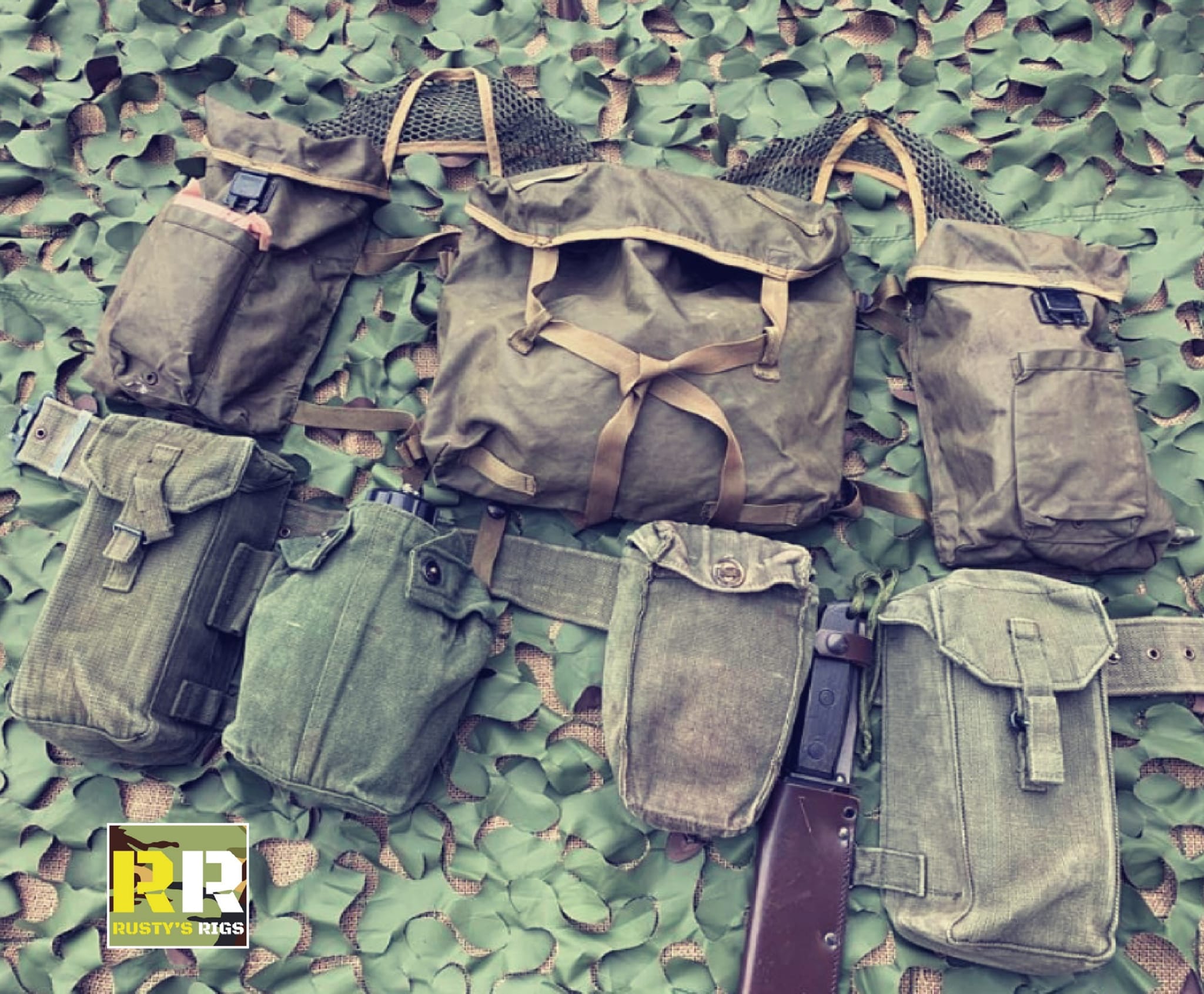 Rustys Rigs - Taking a break from repro chest rigs here with a belt ...