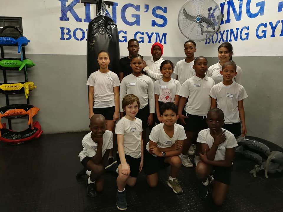 Our first boxing session at King's... - Sea Point Primary