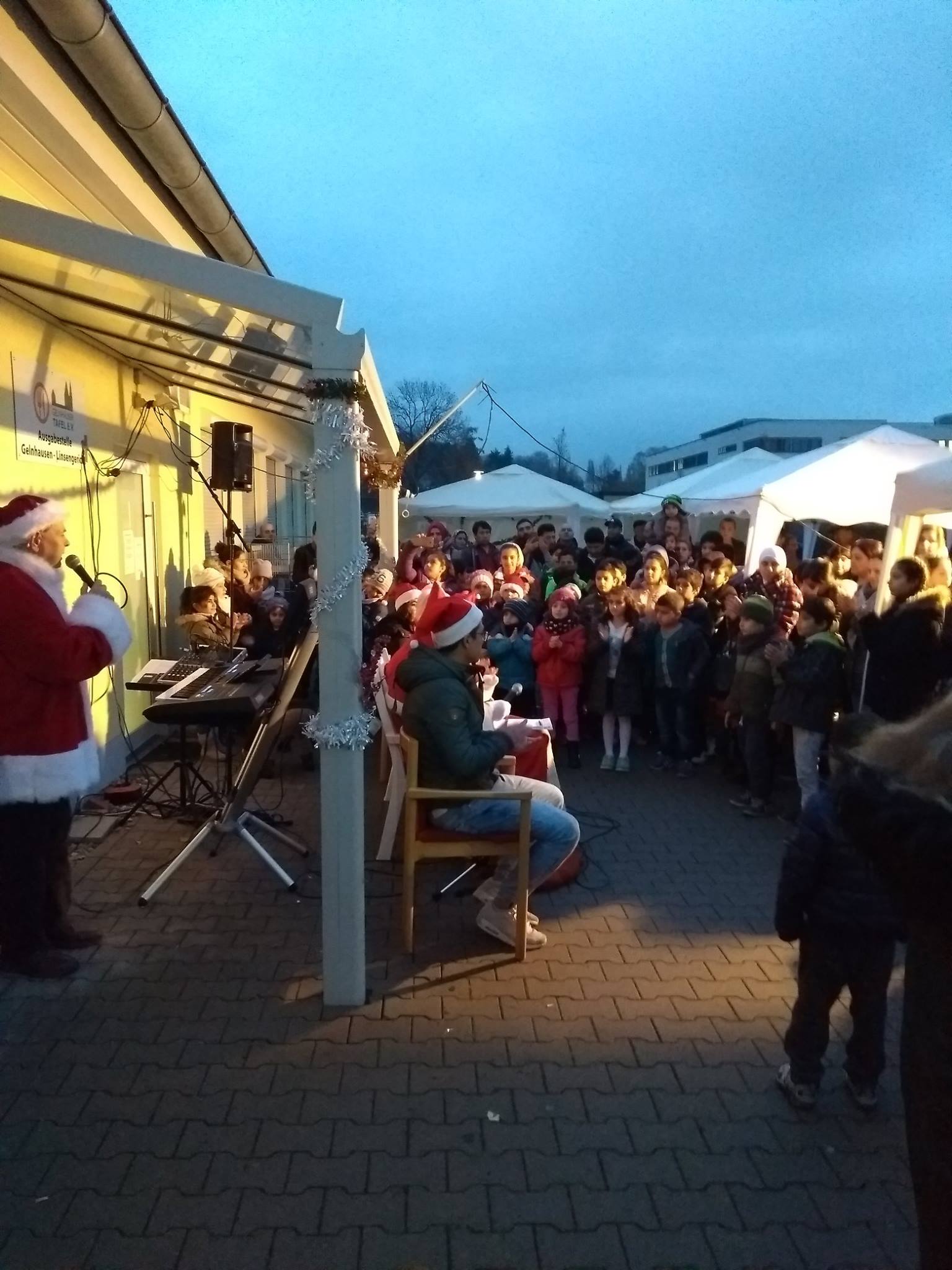 Nikolaus Besucht Tafelkinder Erstmals Tafel Gelnhausen E V