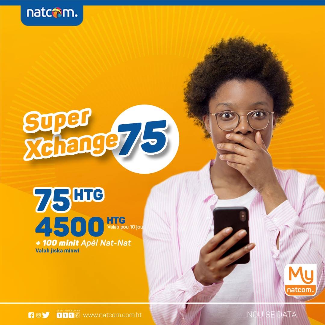 NATCOM S.A - Pou sèlman 75 Goud, Aktive plan SUPERXCHANGE... | Facebook