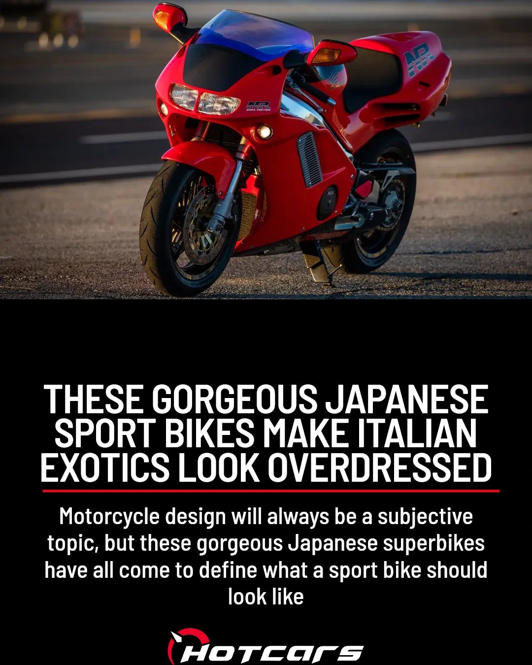 Motorcycle design will always be a subjective topic, but these