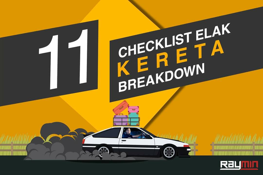 TT Shop - 11 CHECKLIST PENTING BAGI MENGELAKKAN KERETA...