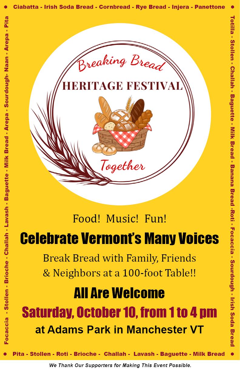 Breaking Bread Heritage Festival