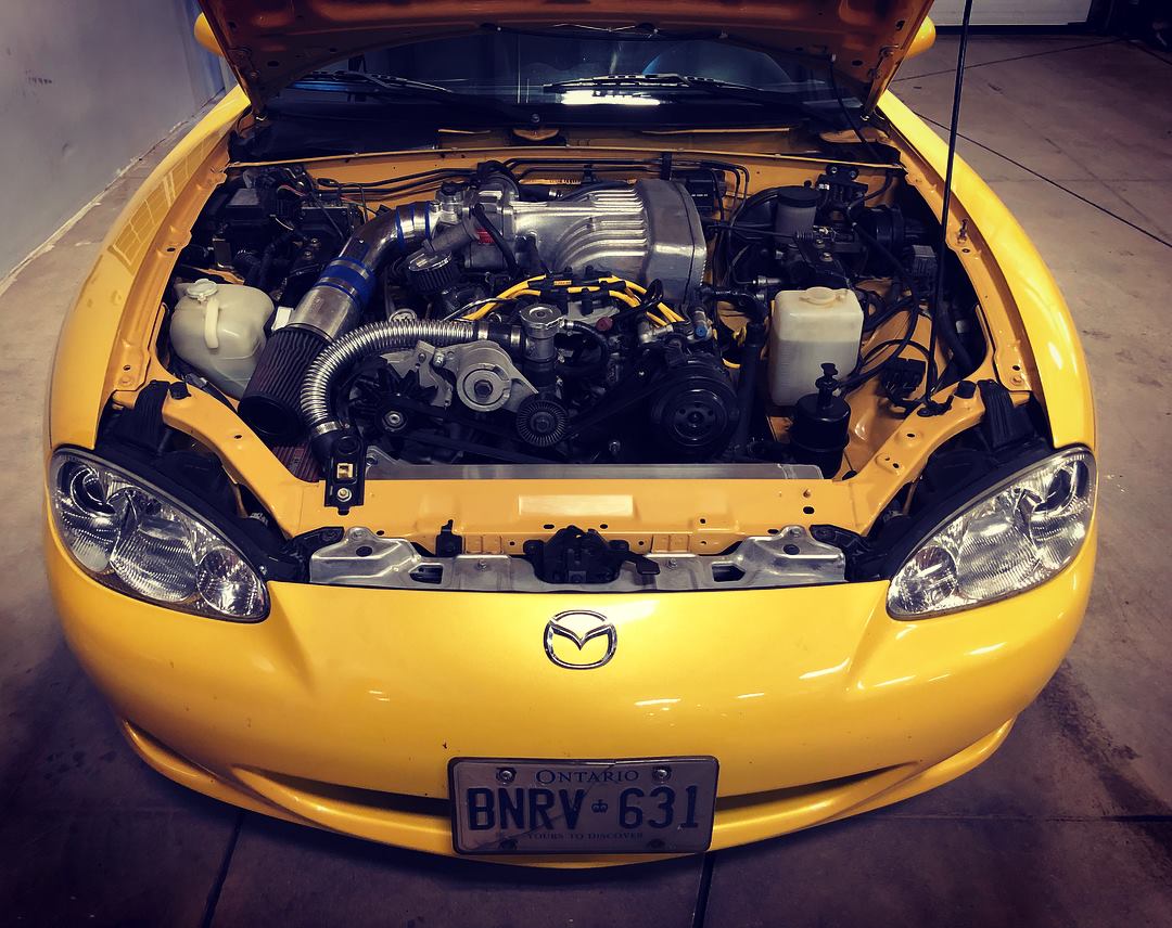 The #monster #miata is back... - The Original Wicked Garage | Facebook