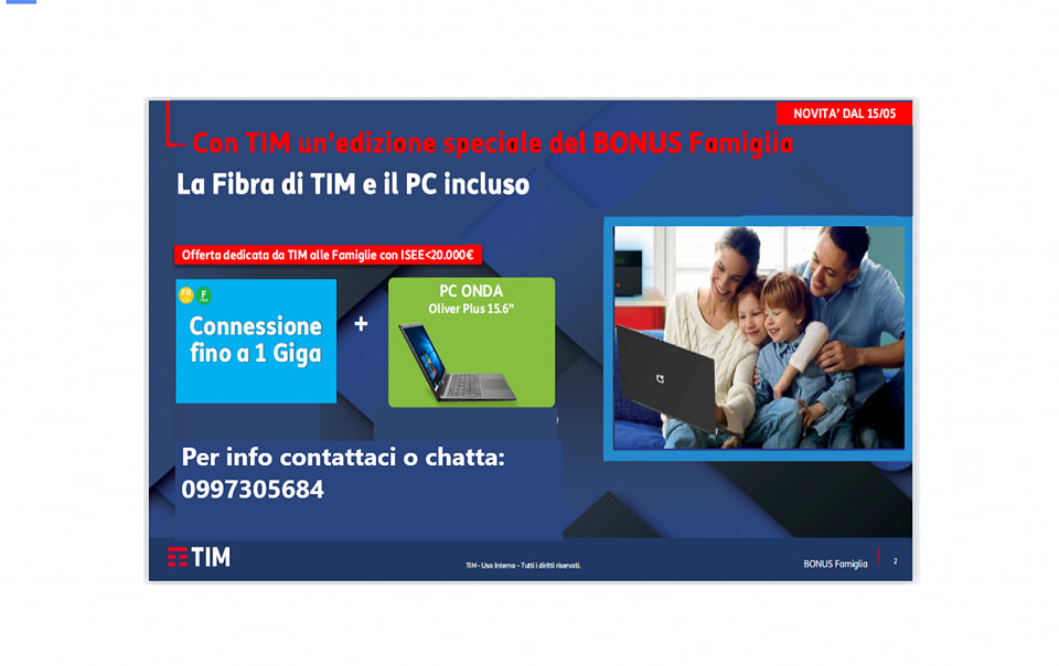 Centro Tim Cso Umberto 137, Vle Liguria,58 | Taranto