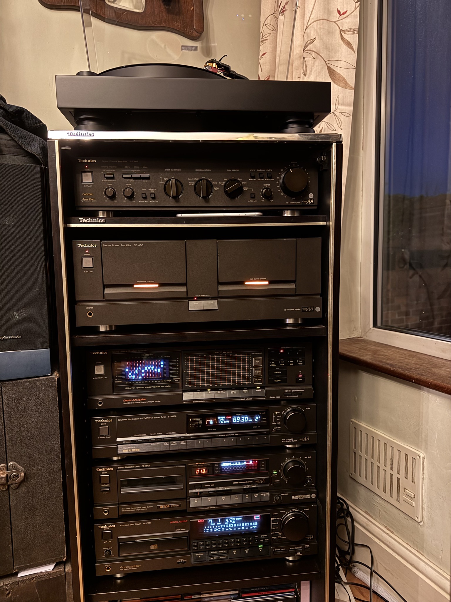 Upgrading a vintage Technics audio system