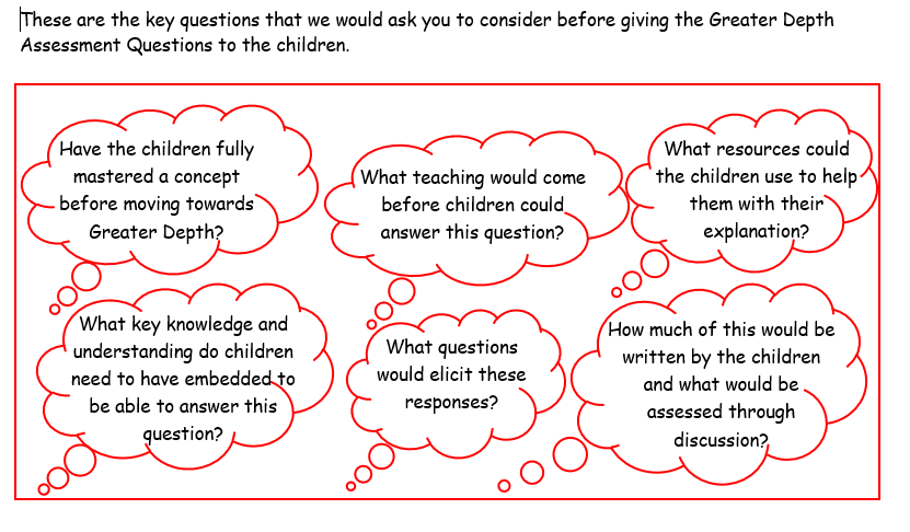 NEW EXAMPLES OF GREATER DEPTH... - First4Maths Academy