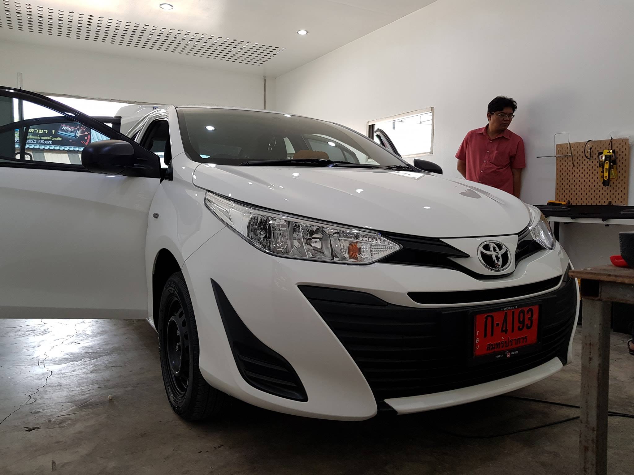 🔴ลูกค้า Yaris Ativ J Eco เพิ่งออกรถมาวันนี้ ก็มาจัดชุดติดตั้งชุดใหญ่เลย ...