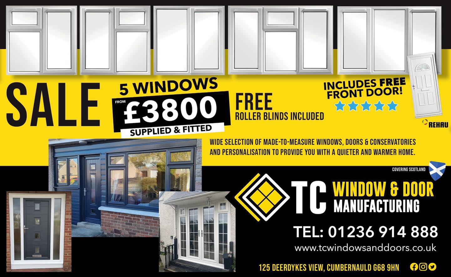 ⚫️ Manufactured & fitted... - TC Window & Door Manufacturing