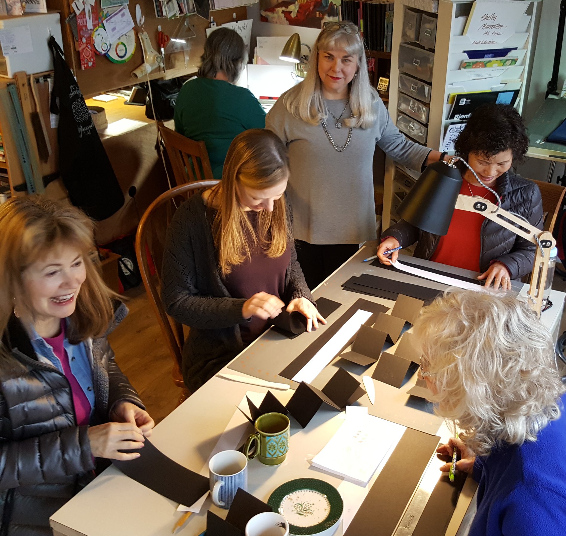 Seven members of Scripts & Scribes met... - Scripts & Scribes