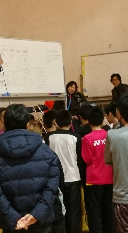 2019 自由ヶ丘高校バドミントン部初打ち 現役メンバー・OB・中学生