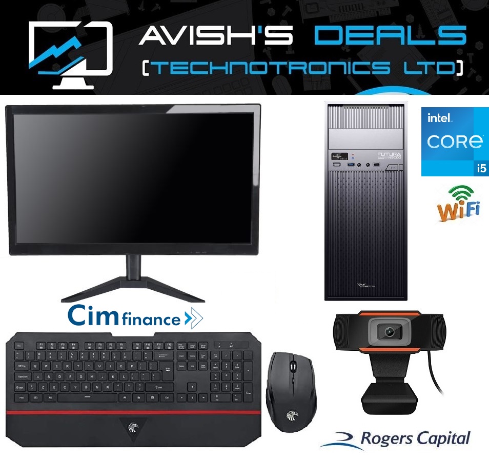 Complete Set Core i5 7th gen Tower for Sale  Delivery Available
