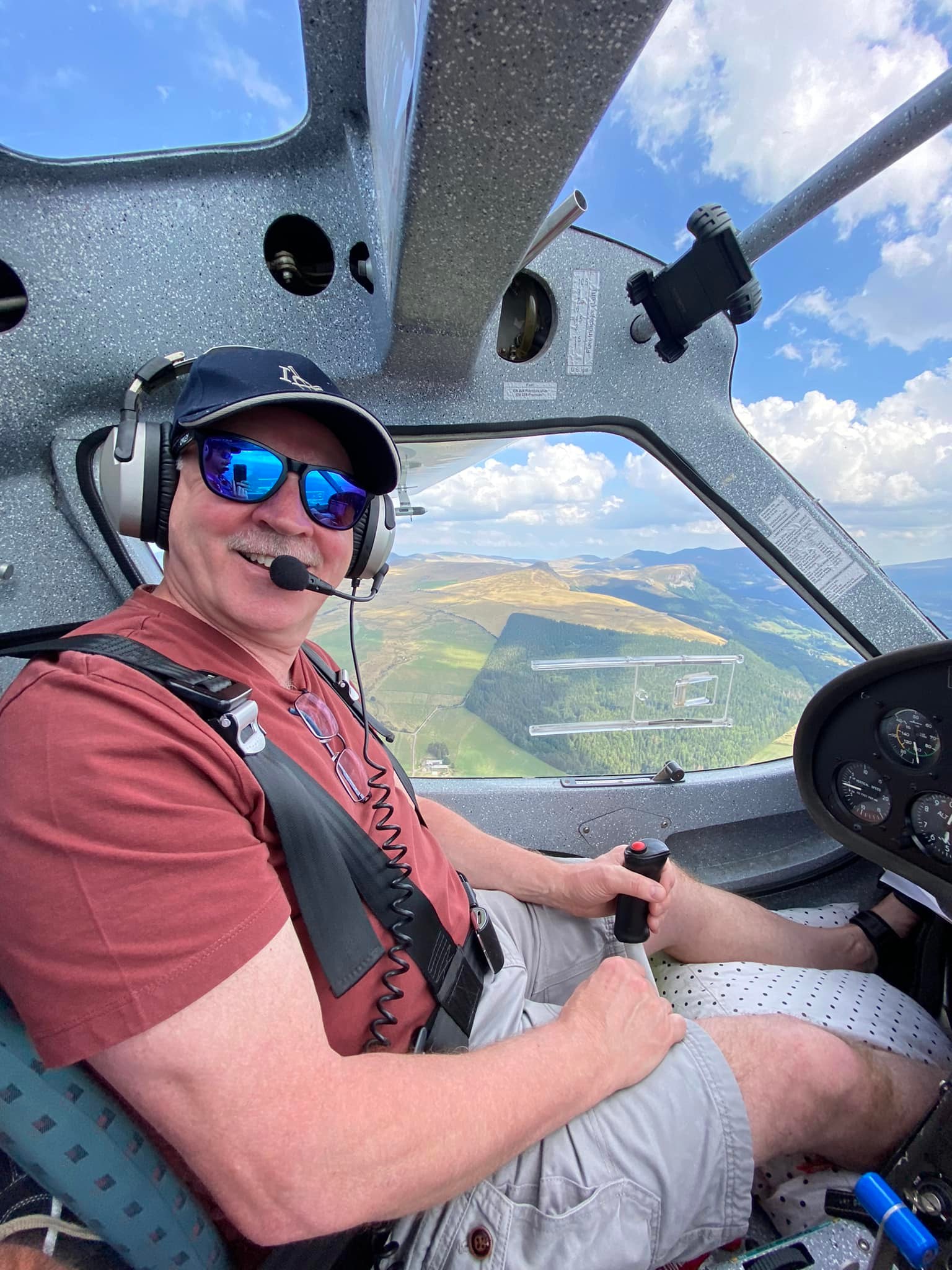 V1 Flight - Day 1 of Paul’s tour and train and the weather...