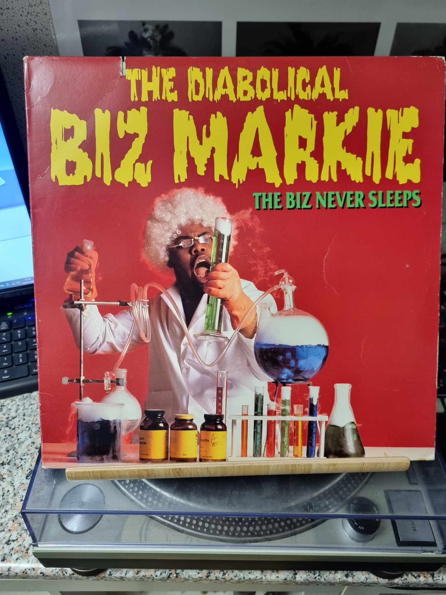 Biz Markie The Biz Never Sleeps album vinyl