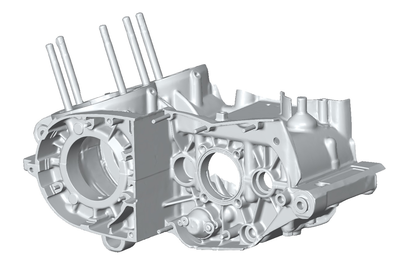 EST engineering - Enkele Suzuki T500 delen gescand. Deze...